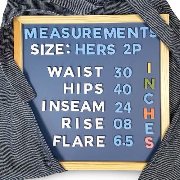 Banana Republic Avery Capri Pants 2P Blue White Striped Y2K Petite - Picture 7 of 9